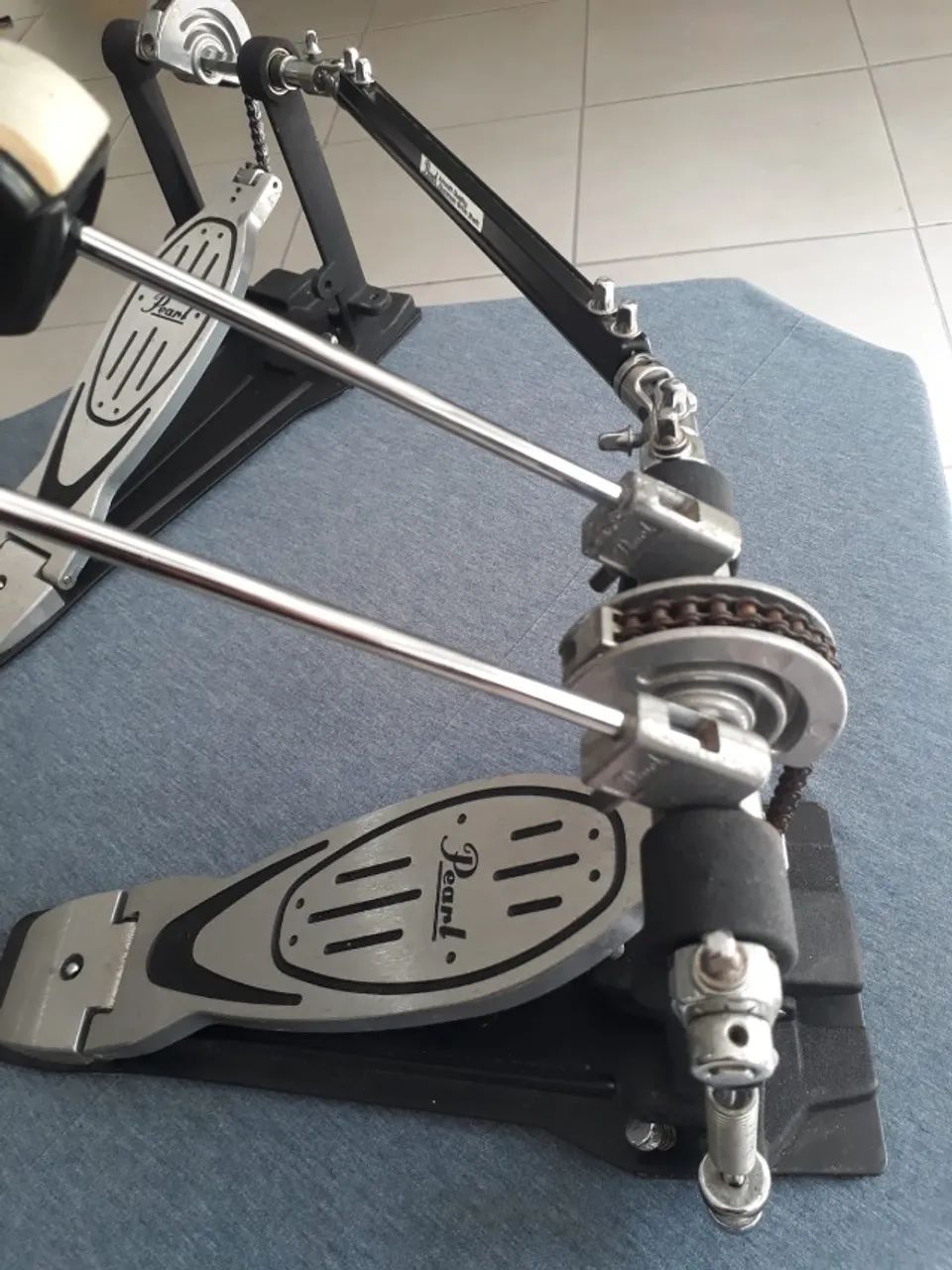 Pedal Duplo Pearl P-902 Power Shifter Duo Beat Pearl