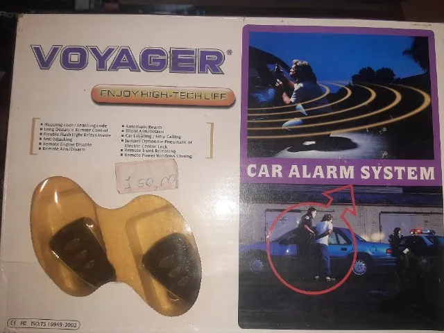 Alarme para carro voyager