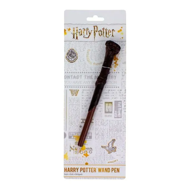 Harry Potter Caneta Paladone Varinha Mágica Wand Pen | Tenha Uma Caneta Colecionável!