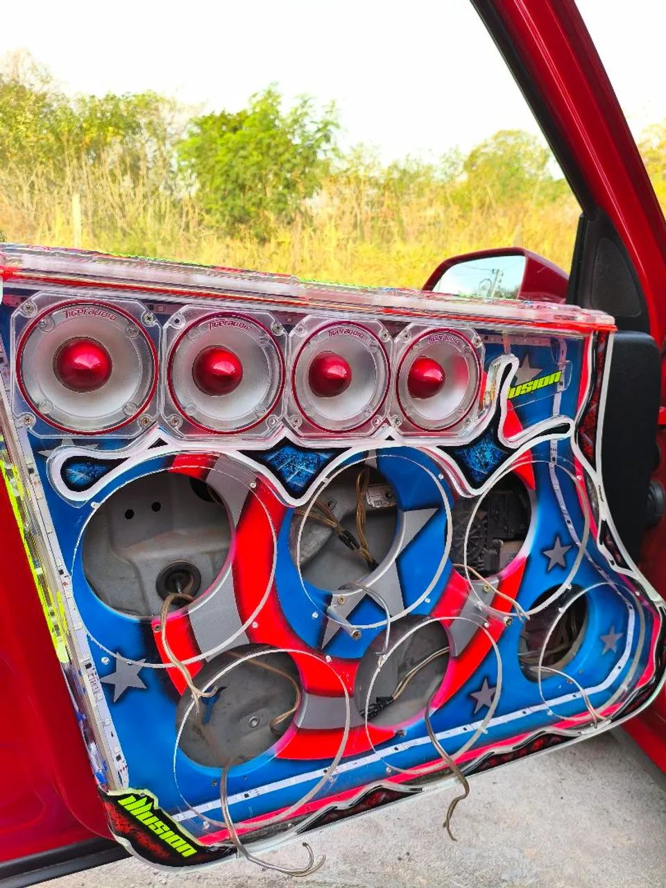 Forros de porta Golf no Acrílico. - Foto 4