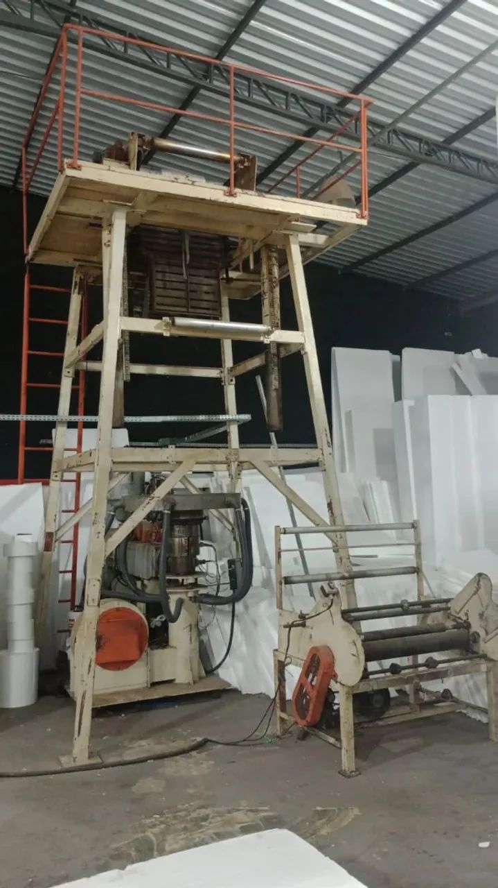 Máquina Extrusora Filme Industrial ALMAK - Foto 4