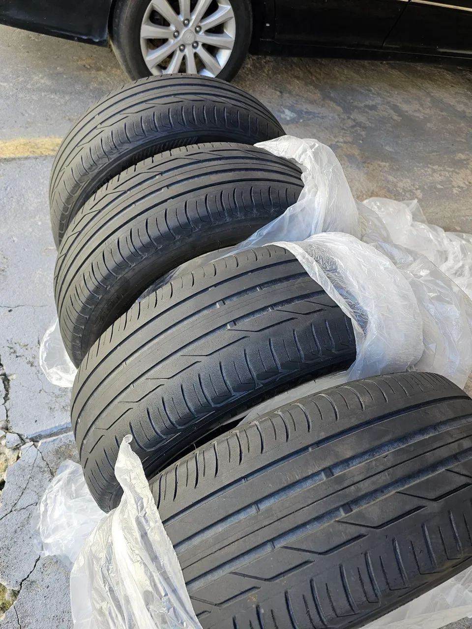 Vendo 4 pneus meia vida Bridgestone Turanza Run Flat (225/50/18) - Foto 4