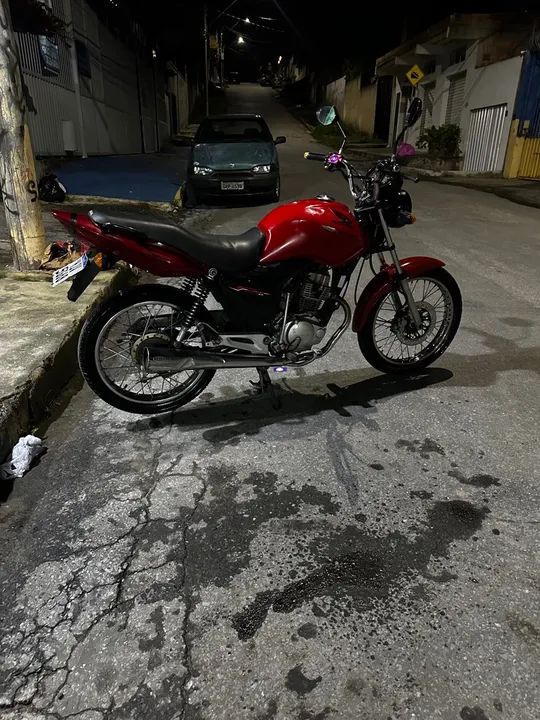 Moto Honda CG 125 - Vermelha - Foto 6