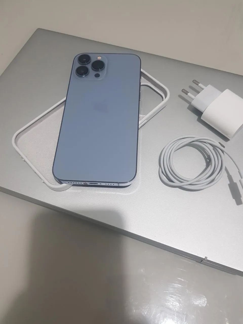 Iphone 13 pro max, 128gb. Bateria 87% sem marcas como novo
