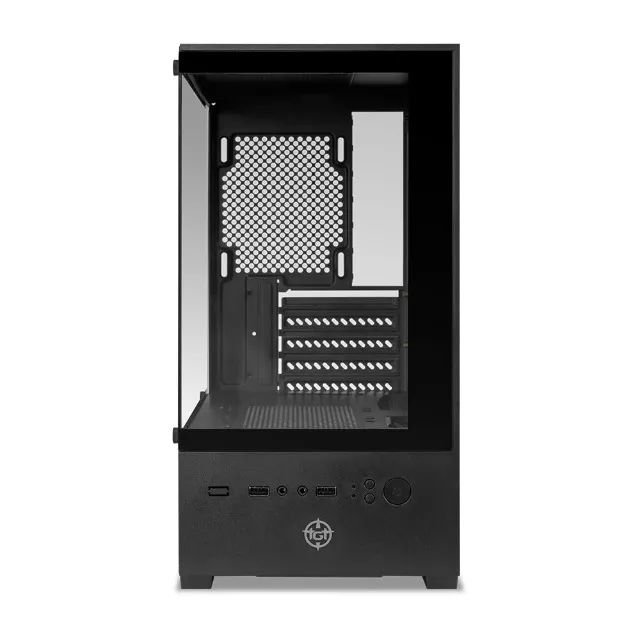 Gabinete Gamer TGT Legion, Mid-Tower, Lateral de Vidro, Preto, Novo, Lacrado - Foto 2