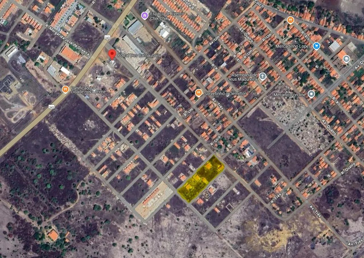 Terreno para venda, 425m², Campo Maior