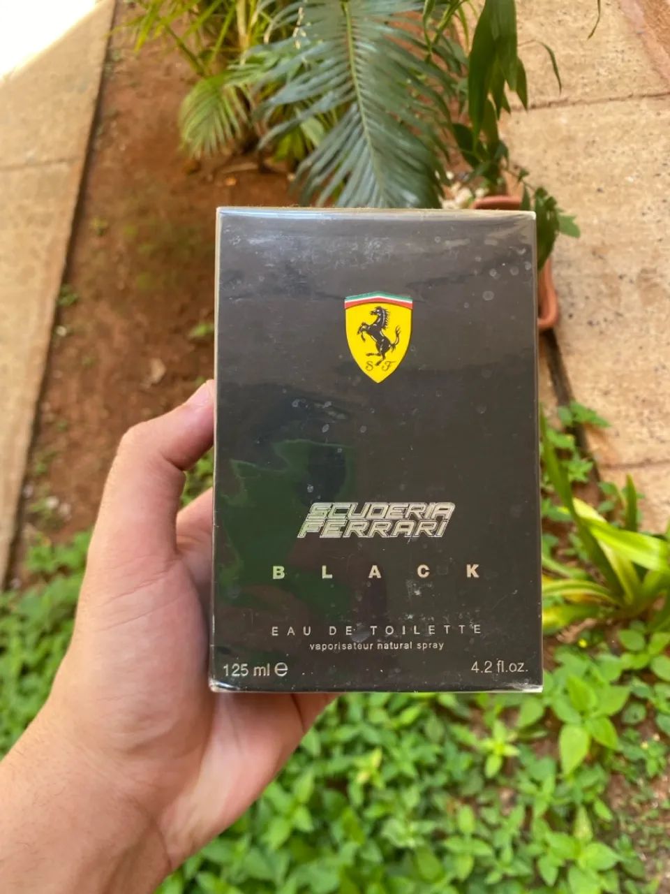 Perfume Ferrari Black Eau de Toilette 125ml original novo lacrado  - Foto 4