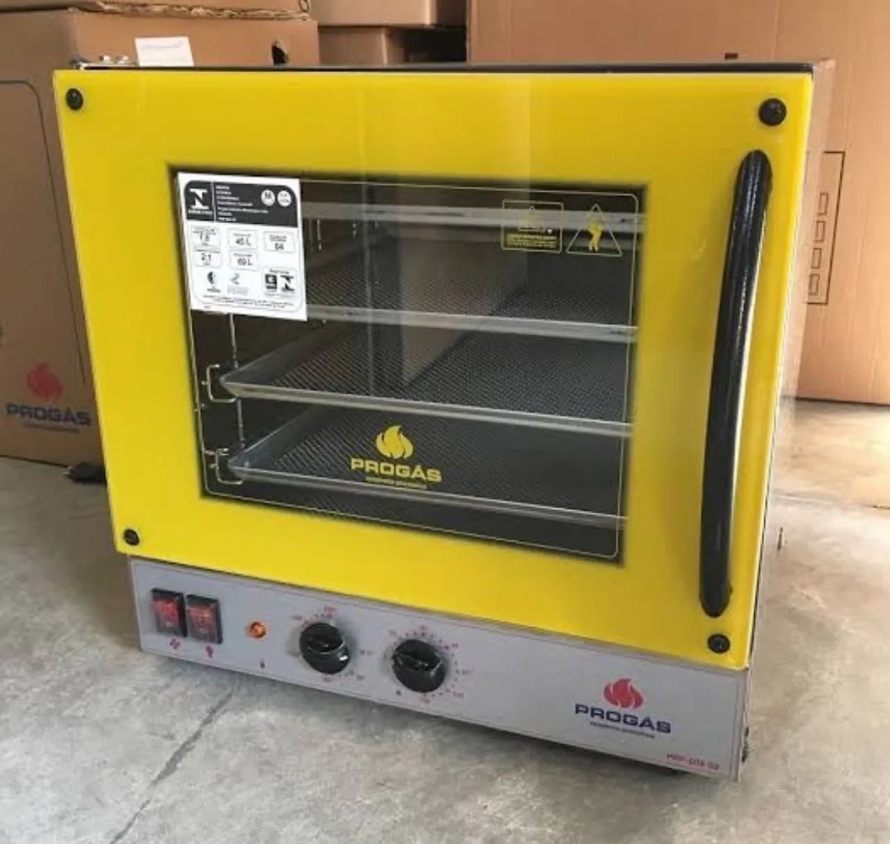 Forno turbo fast oven digital Progás - Marcos