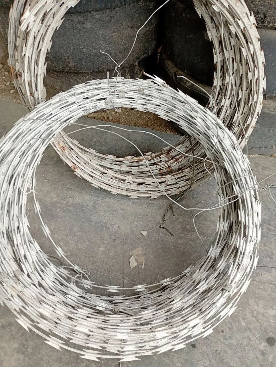 Cerca arame concertina 