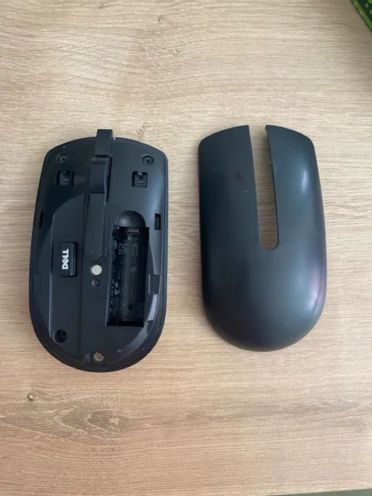 Mouse Dell Sem Fio Preto - Foto 3