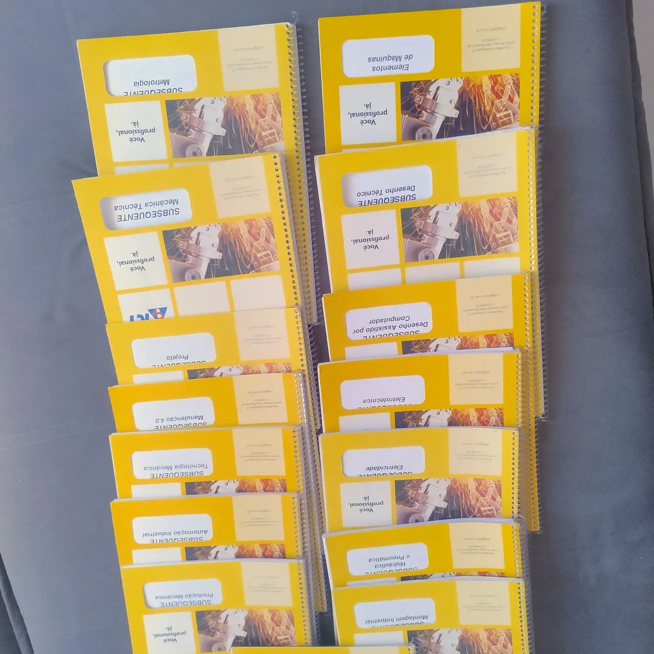 Kit de Livros - Curso de Mecânica - SUBSEQUENTE