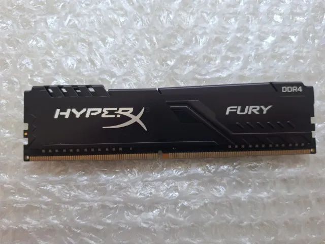 Memória HyperX Fury de 8GB DIMM DDR4 2666Mhz 1,2V HX426C16FB3/8 para desktop