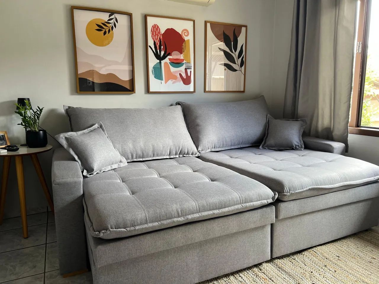 Sofa cama aproveitamento Maximo interno  - Foto 2
