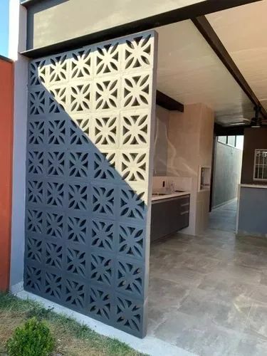 Elemento Vazado / cobogos / Painel Divisória Decorativo em Concreto