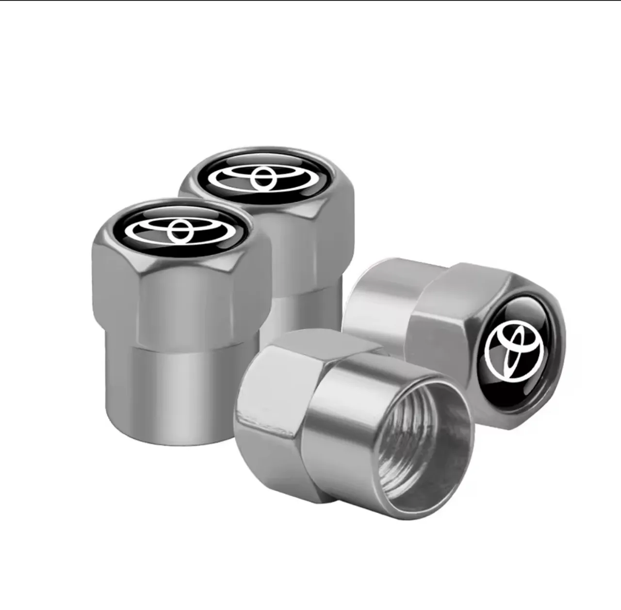 Tampas de válvula de pneu de roda de carro, 4 un