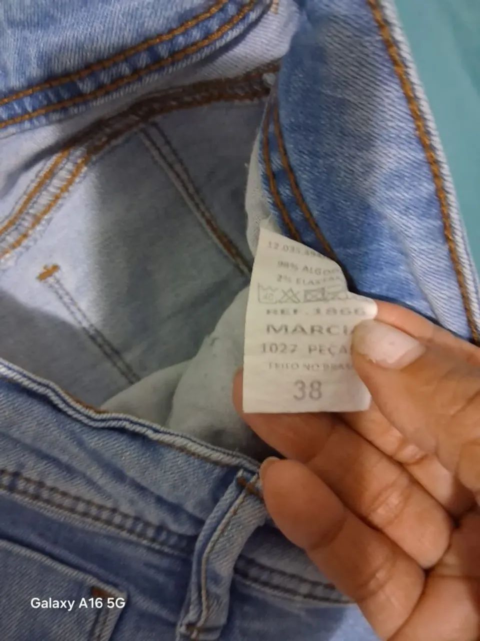 Calça Jeans Azul Claro - Foto 2