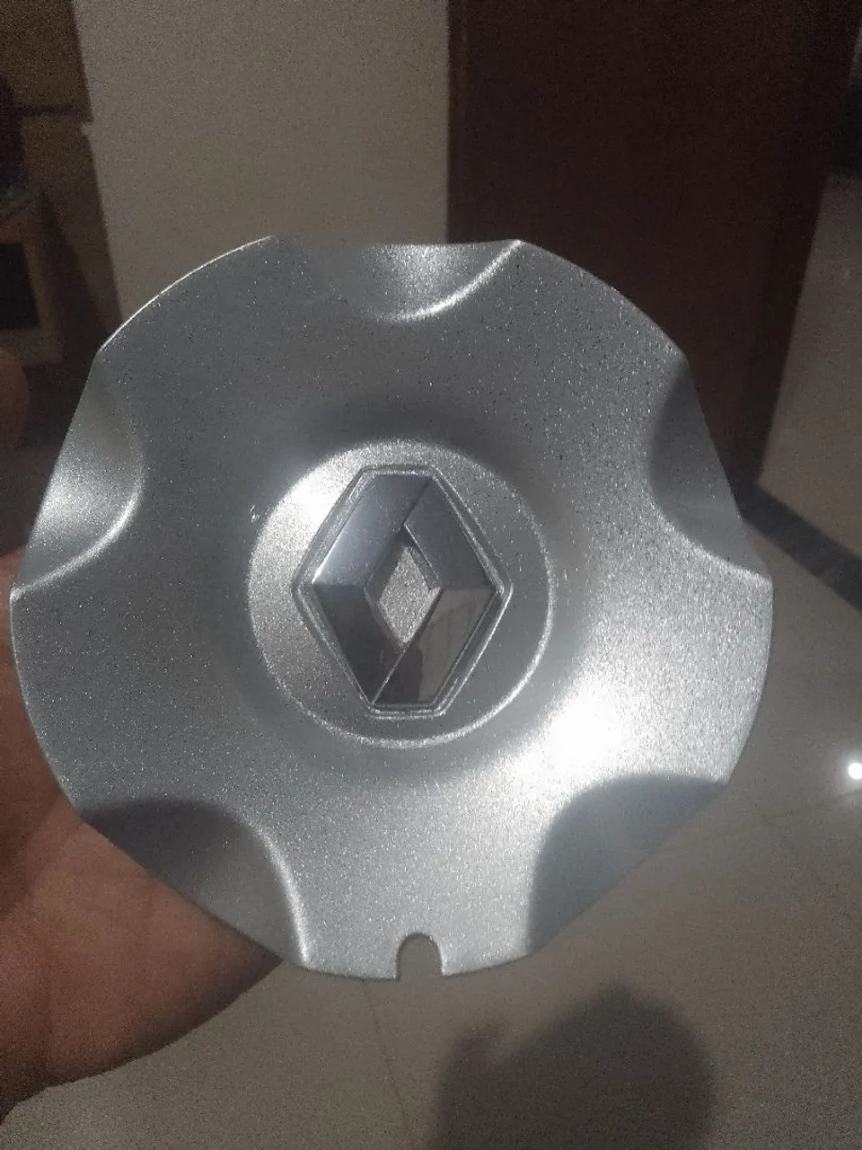 Calota original Renault Prata