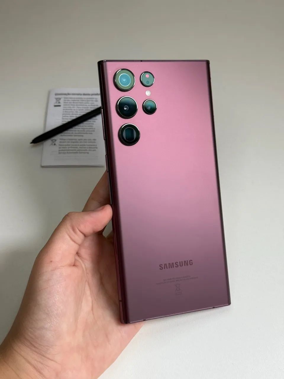Samsung S22 Ultra 5g 256 GB (impecável) - Aceito trocas  - Foto 4