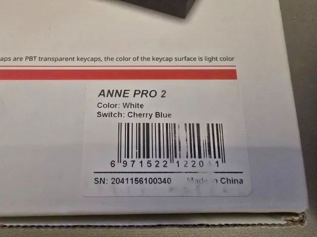 Teclado Mecânico Anne Pro 2 - Switch Cherry Blue - Foto 4