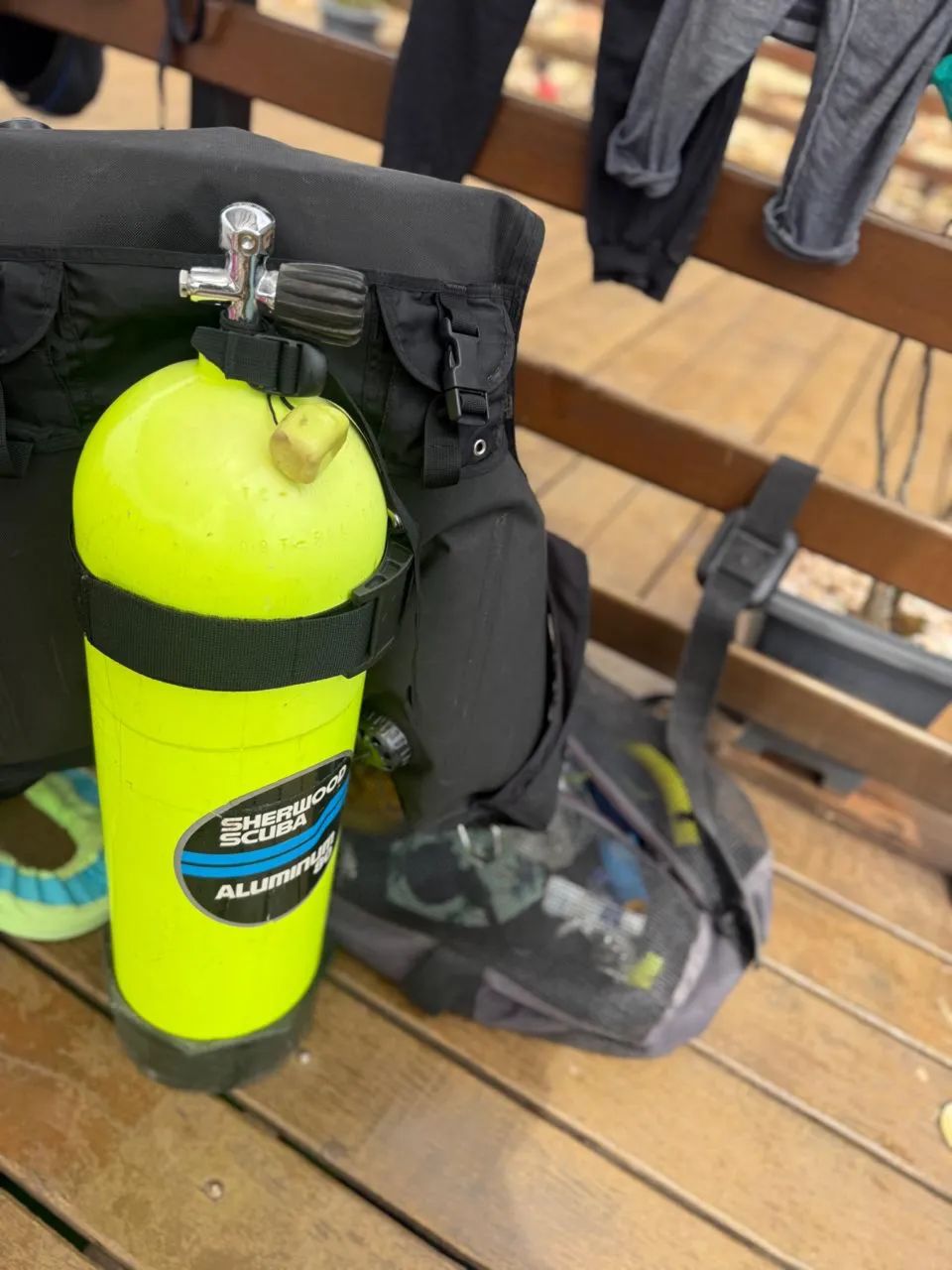 Equipamento mergulho 