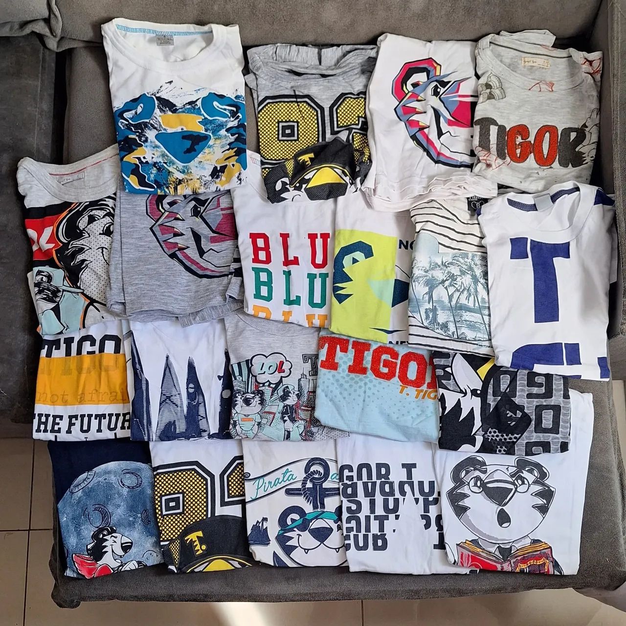 Camisetas Infantis Tigor T. Tigre  - Foto 2