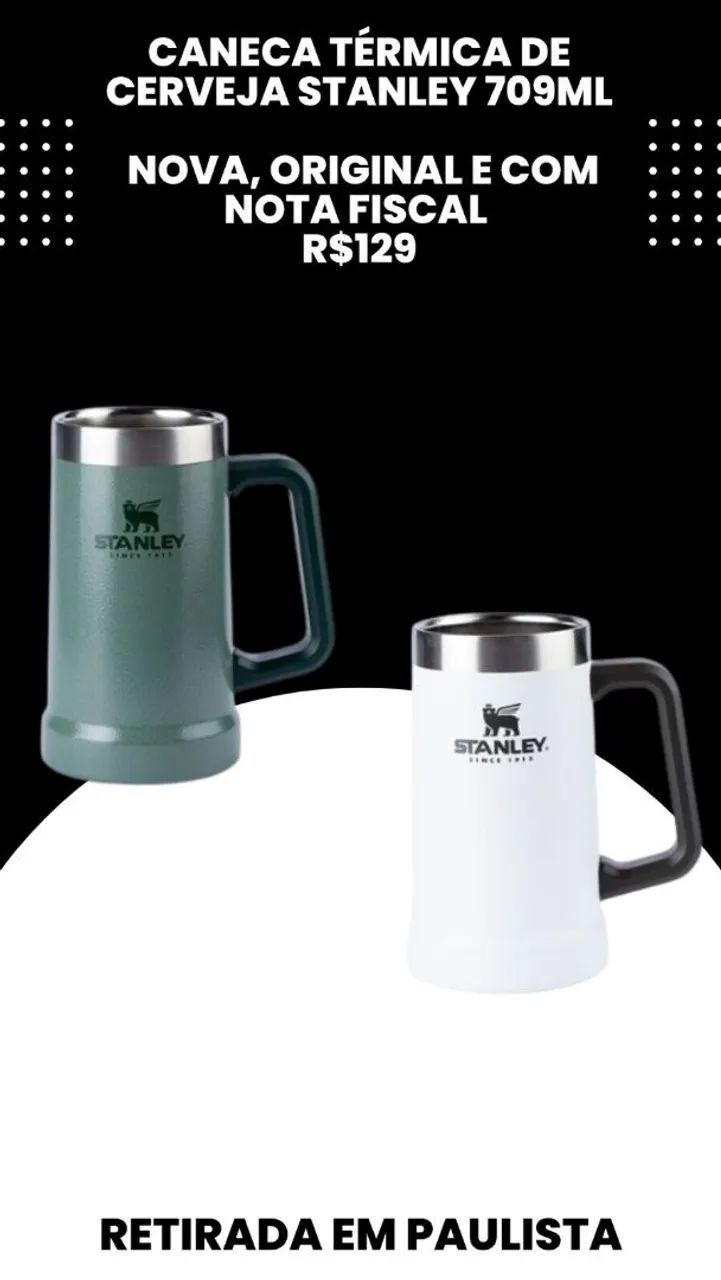 Caneca Térmica Stanley 709ml - Nova!