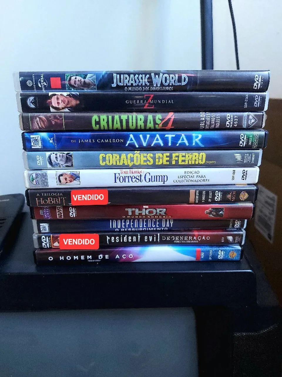 Lote 10 Dvd's Originais (VEJA TODAS AS FOTOS, ÓTIMO ESTADO)!!!