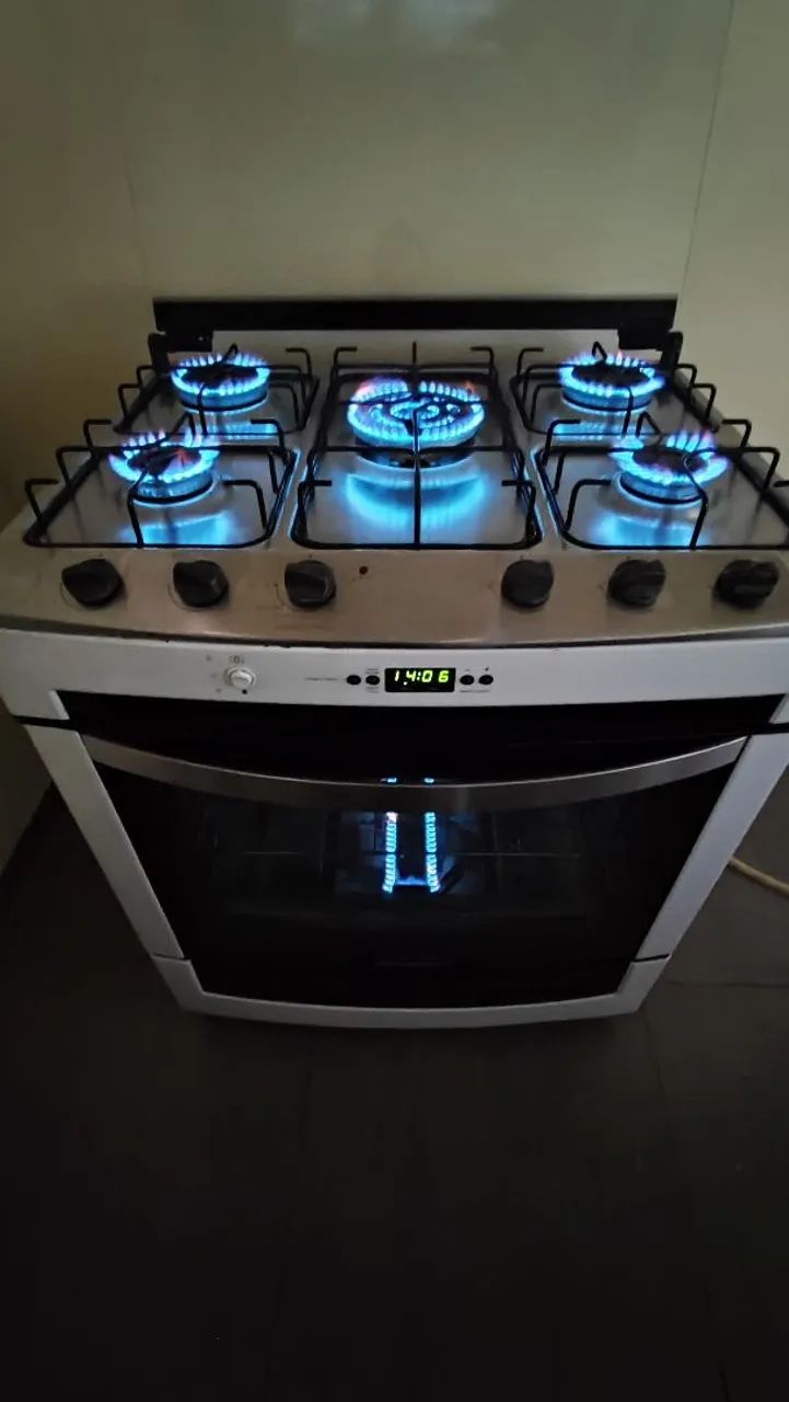 FOGÃO BRASTEMP PAINEL DIGITAL COM GRILL ELECTRICO TOP ENTREGO 