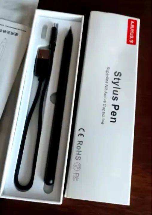 AJIUYU-Caneta Stylus Recarregável Xiaomi, Caneta Tablet para Mi Pad 6, iPad SE Lacrado - Foto 2