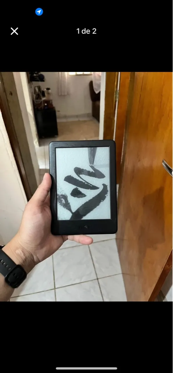 Kindle com tela de alta resolução