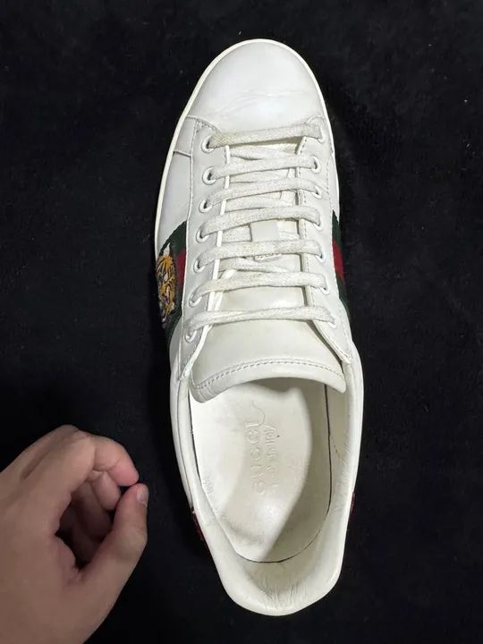 Tênis Gucci Ace Tiger - Foto 3