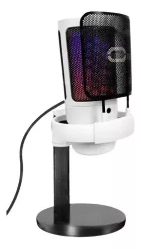 Microfone Gamer Condensador Tomate MT-1060R Profissional Led Rgb - Foto 2