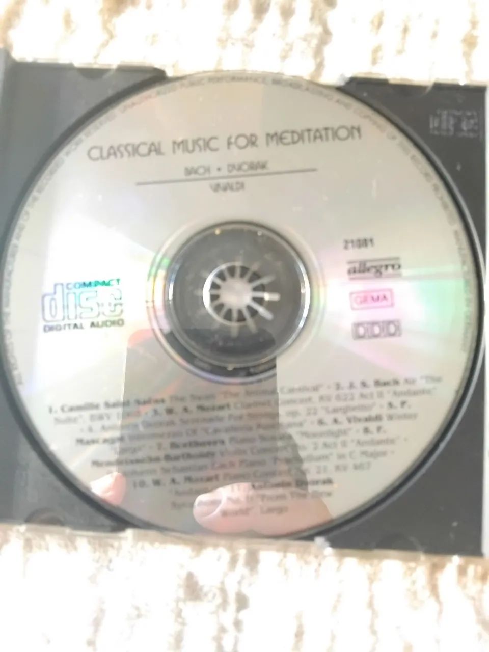 CD Classical Music for Meditation - Bach, Dvorak, Vivaldi - Foto 3