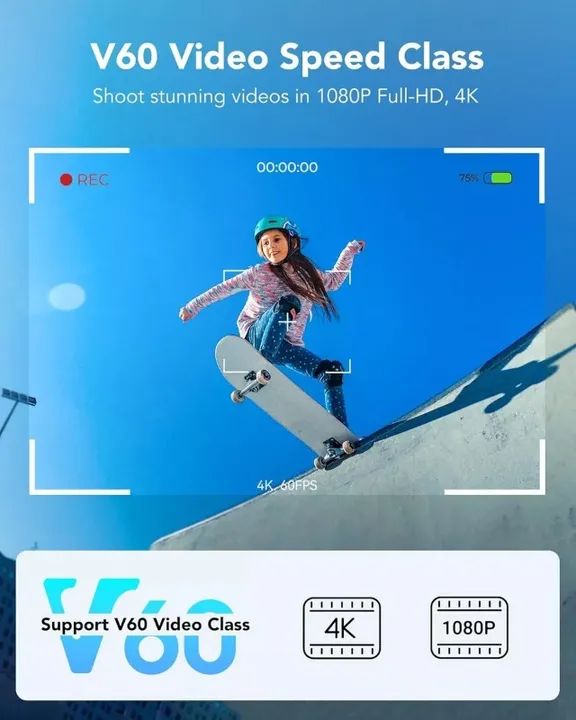 Cartão de Memória SD Lexar Profissional Silver Pro 128GB V60 Uhs-II - Foto 2