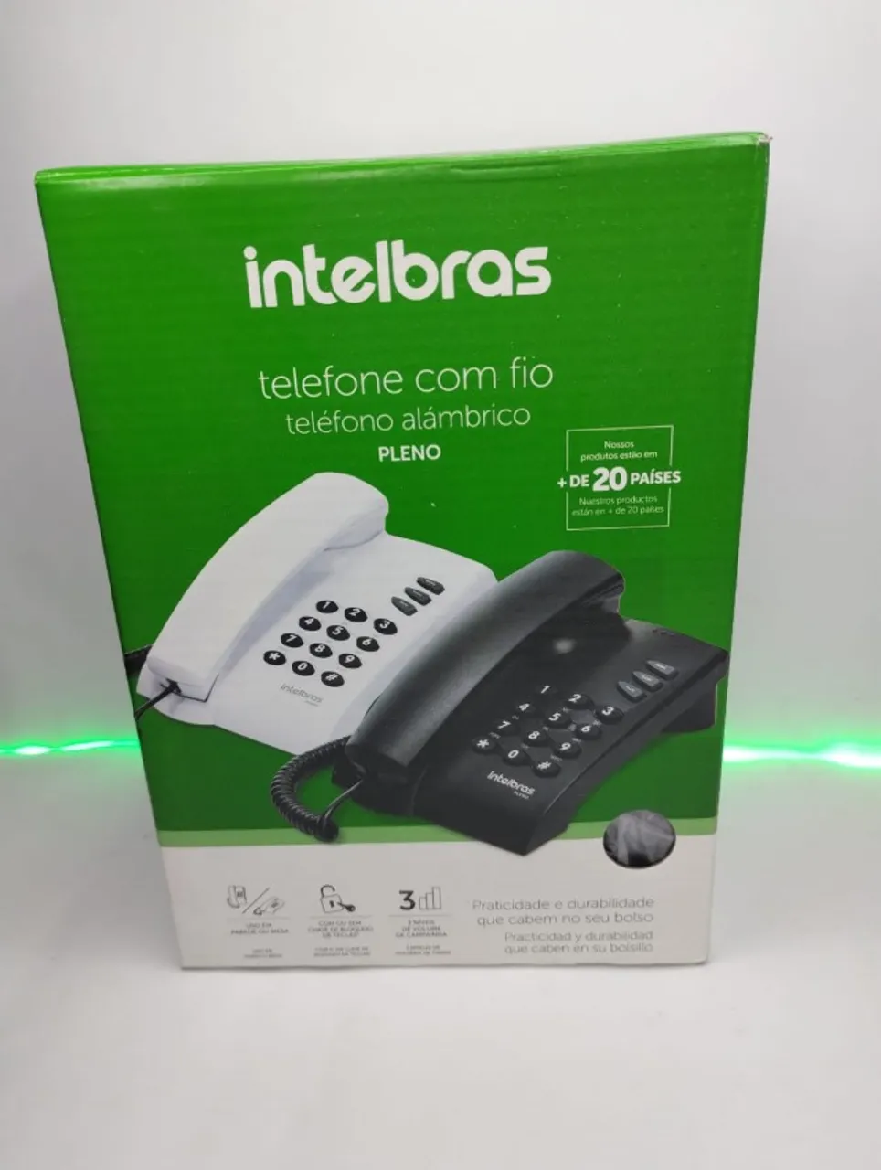 Telefone com fio Intelbras faco entrega