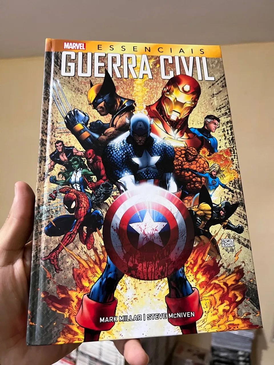 Guerra civil Marvel essenciais 
