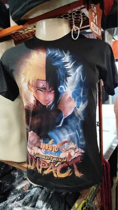 Camiseta Naruto Shippuden Impact