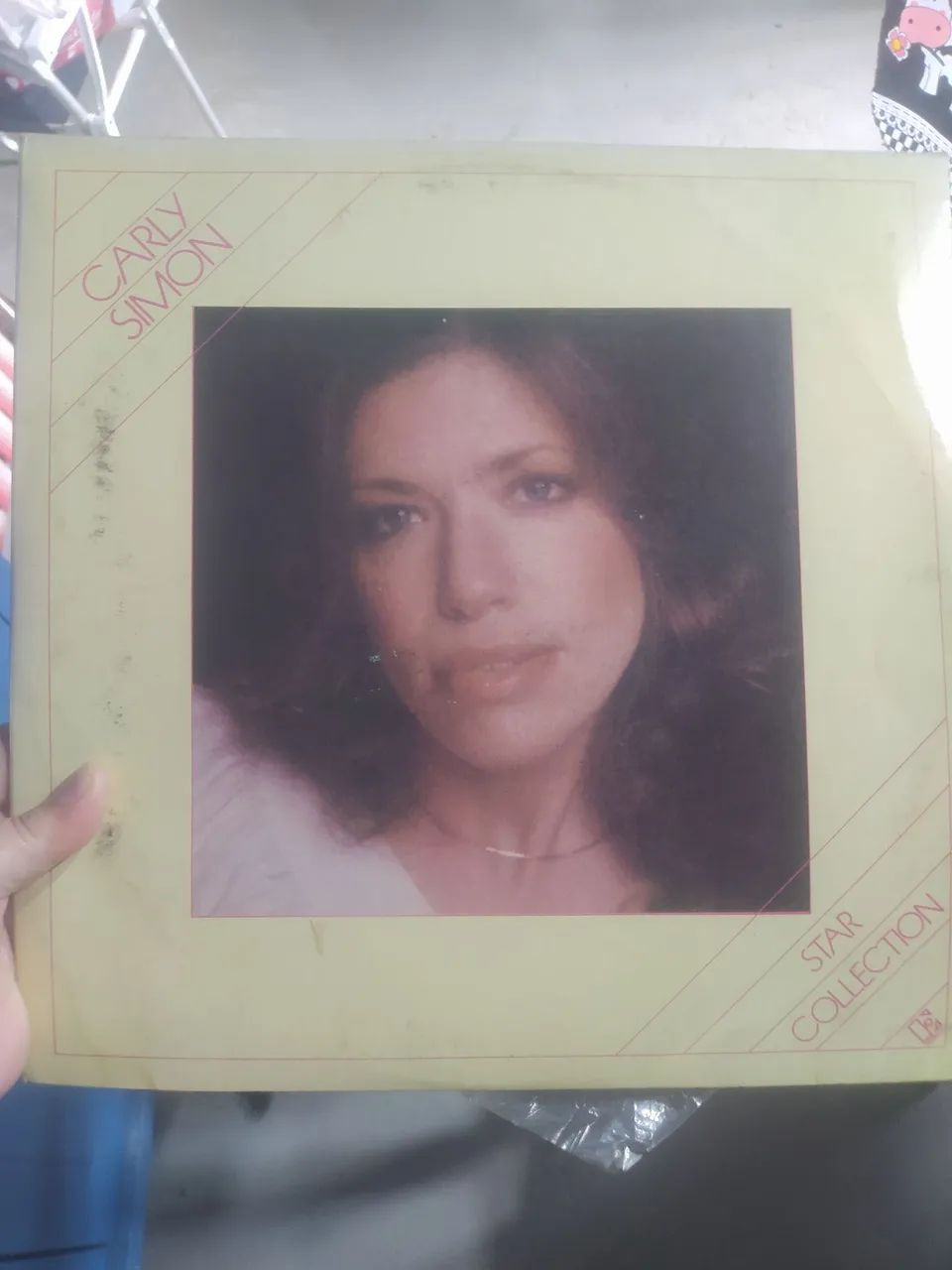 Disco de vinil duplo Carly Simon star collection 