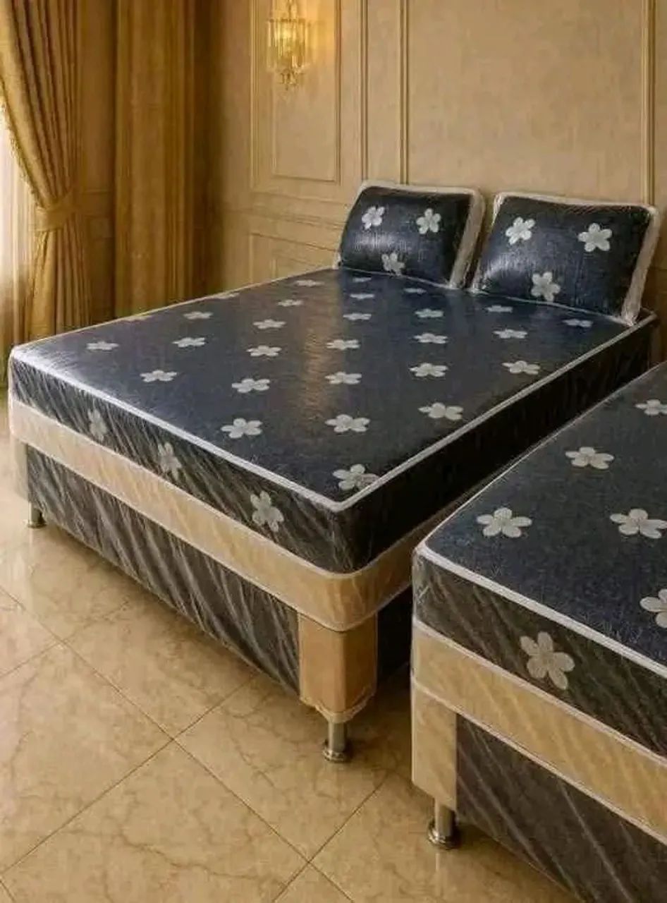 Cama box de casal nova 