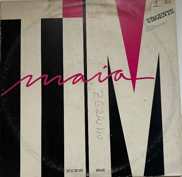 Disco de Vinil LP Tim Maia Brilho/Vê se decide