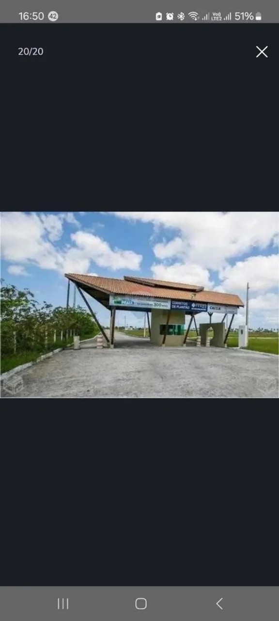 Terreno no condomínio Caminho da praia em Goiana