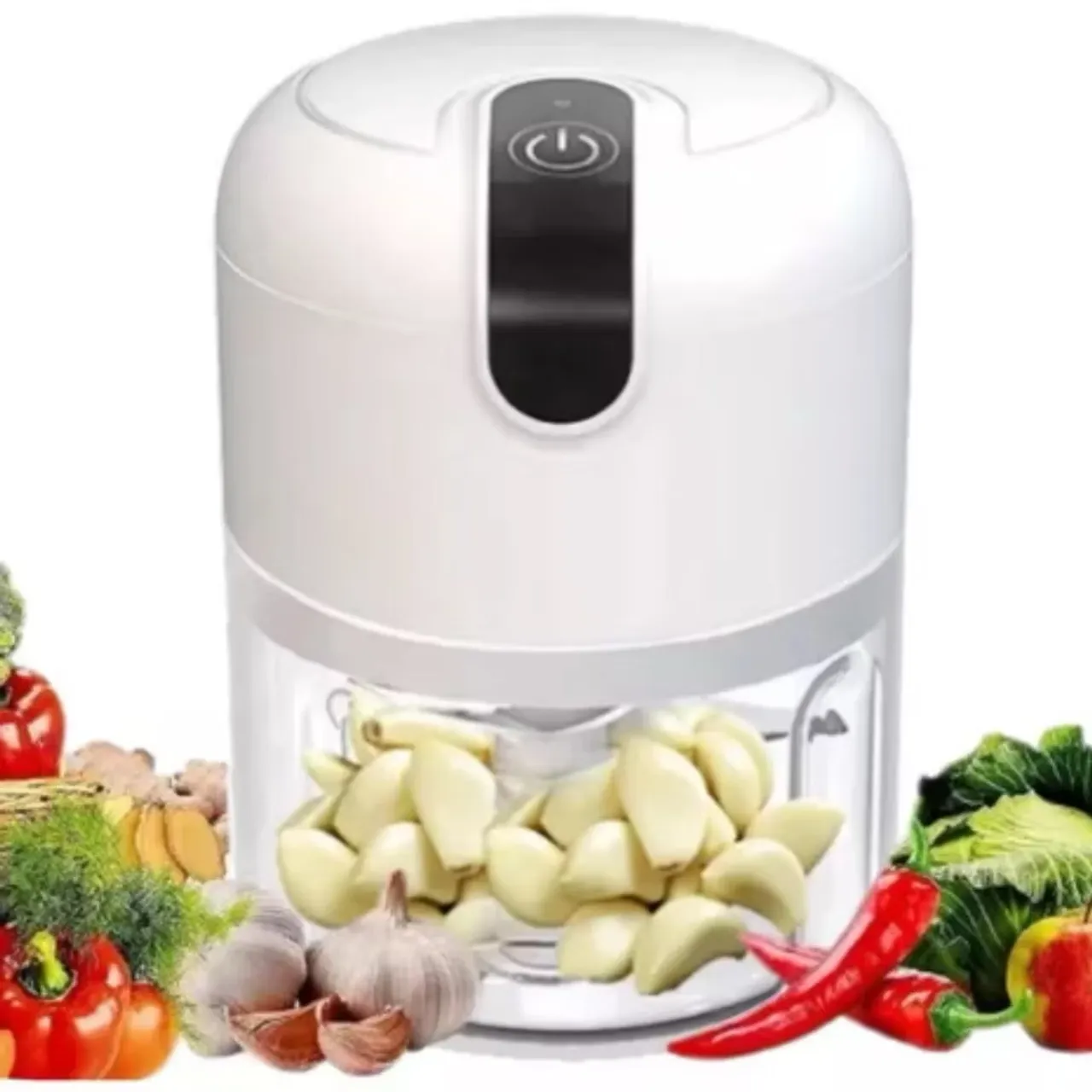 Mini Processador de Alimentos Elétrico - 250ml