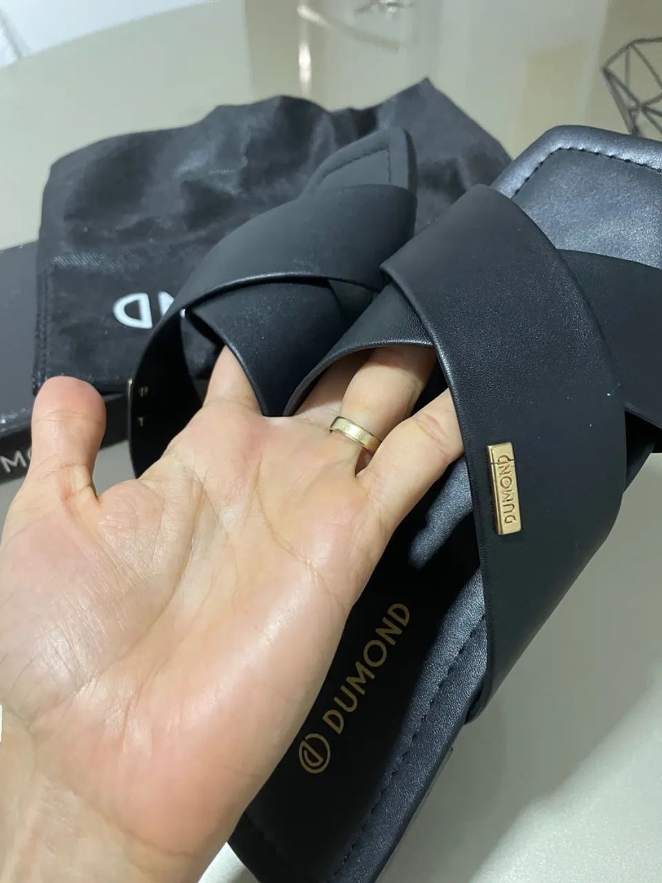 Sandália Dumond Feminina Preta - Conforto e Estilo!