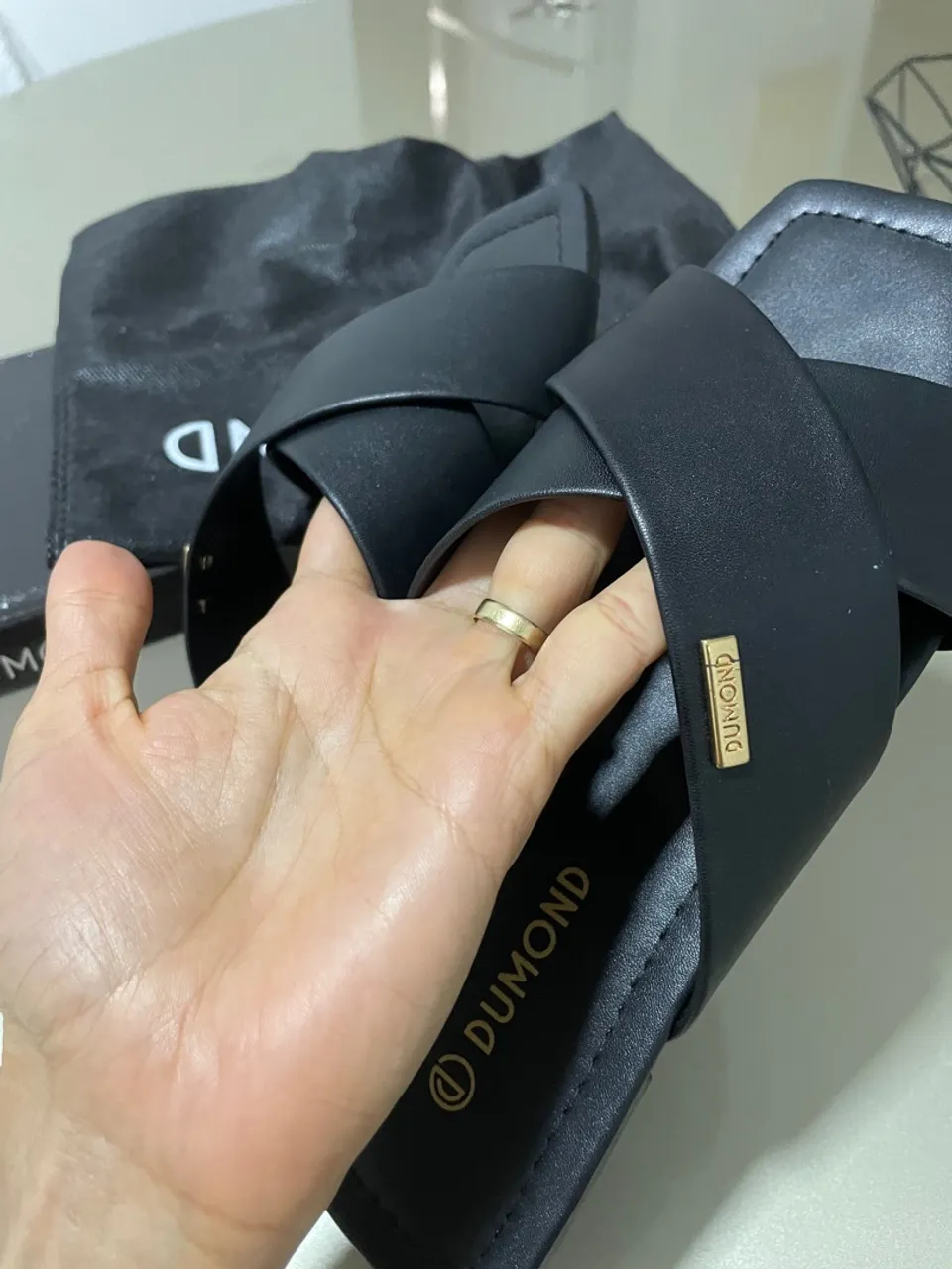 Sandália Dumond Feminina Preta - Conforto e Estilo!