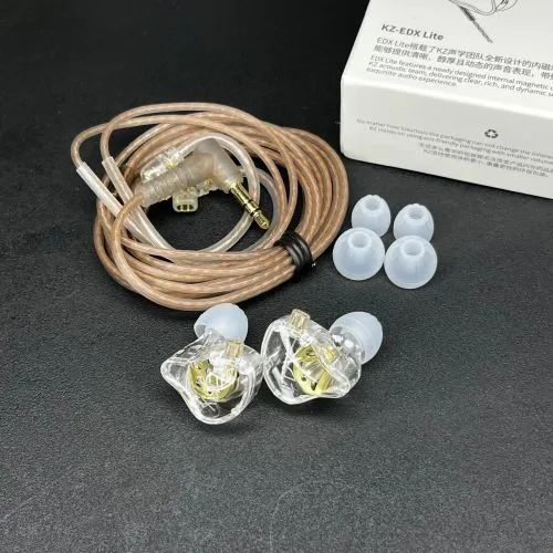  Fone KZ EDX Lite Monitor de Palco In-Ear com Qualidade Profissional