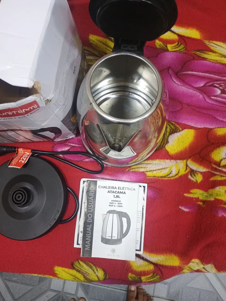 Chaleira elétrica inox 1.8;ltrs - Foto 2