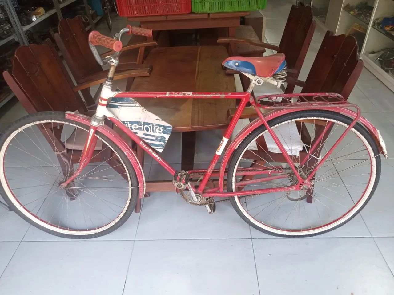 ? Bicicleta Antiga Monark Original - Década de 70/80 ? - Foto 4