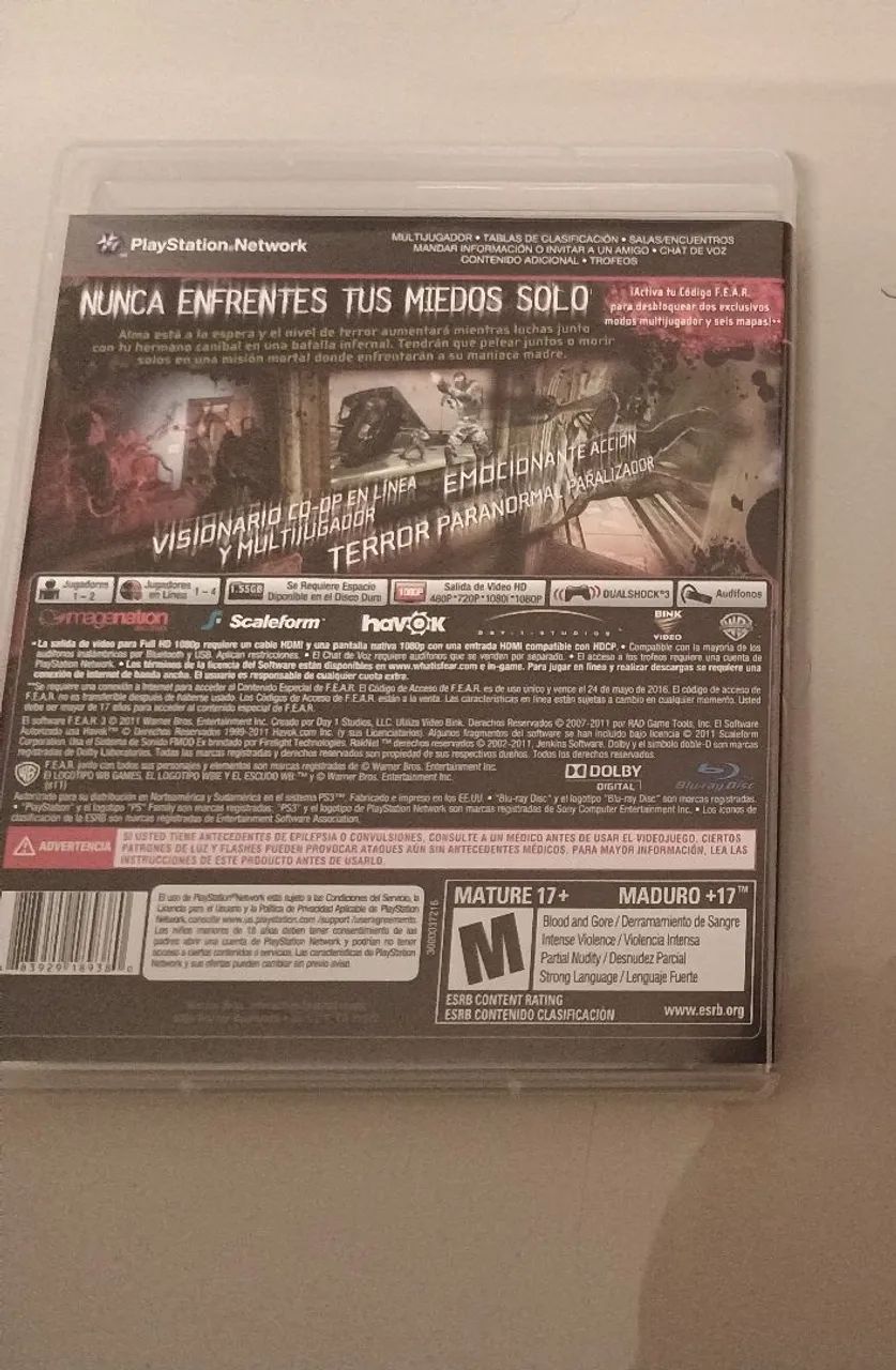 Fear 3-Ps3 - Foto 2