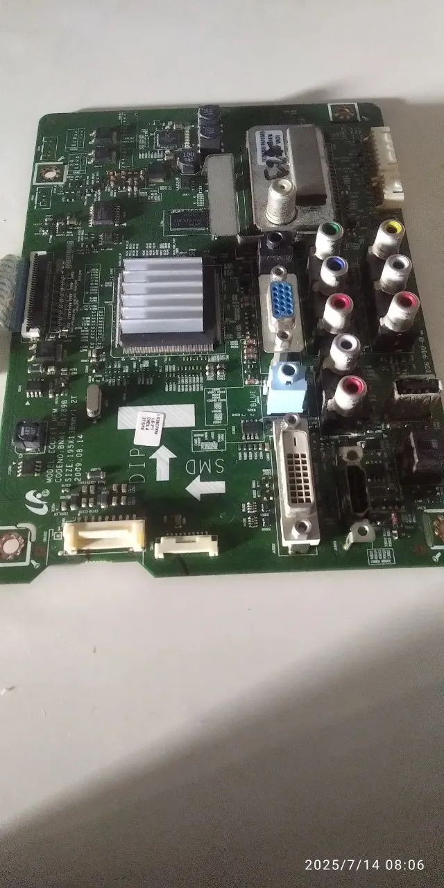 Placa Principal monitor Tv samsung   Bn41-01289b