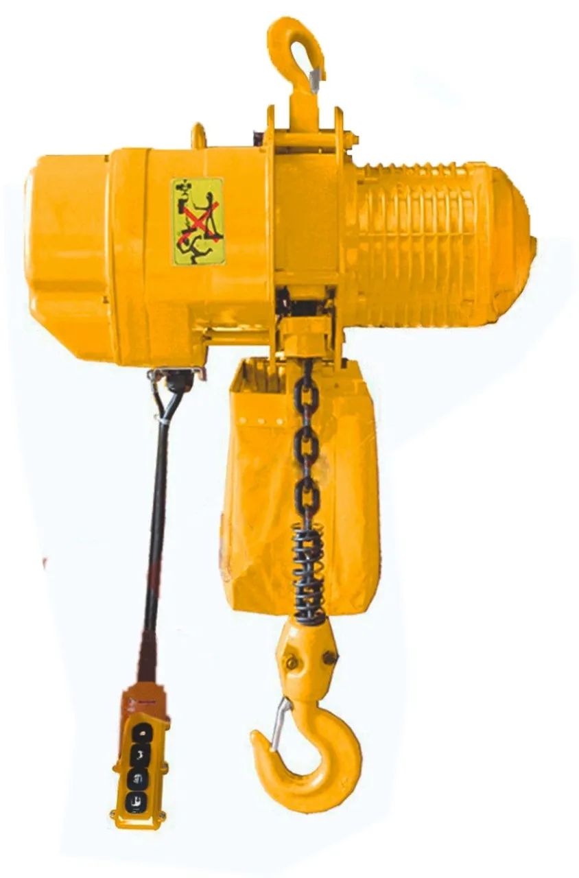 talha eletrica 5T com corrente 6 metros